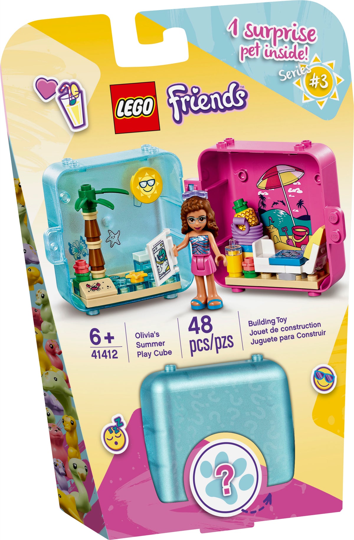 LEGO Friends 41412 Olivia's zomerspeelkubus, doos
