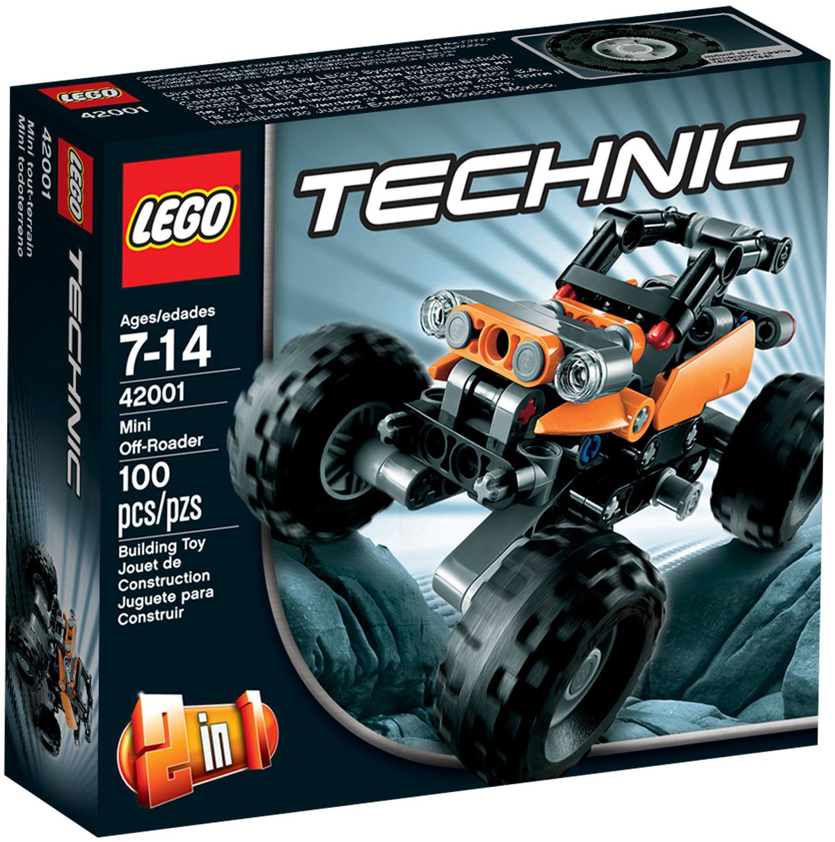 LEGO Technic 42001 Mini Off-Roader, box