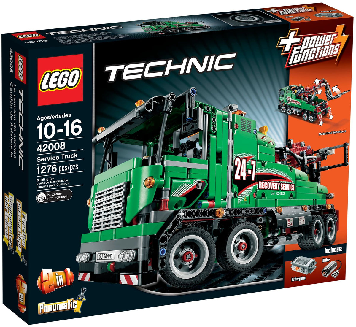 LEGO Technic 42008 Service Truck, doos