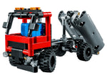 LEGO Technic 42084 Haaklader, haakarm kiept de container
