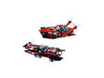 LEGO Technic 42089 Power Boat, power boat and Hydroplane side by side