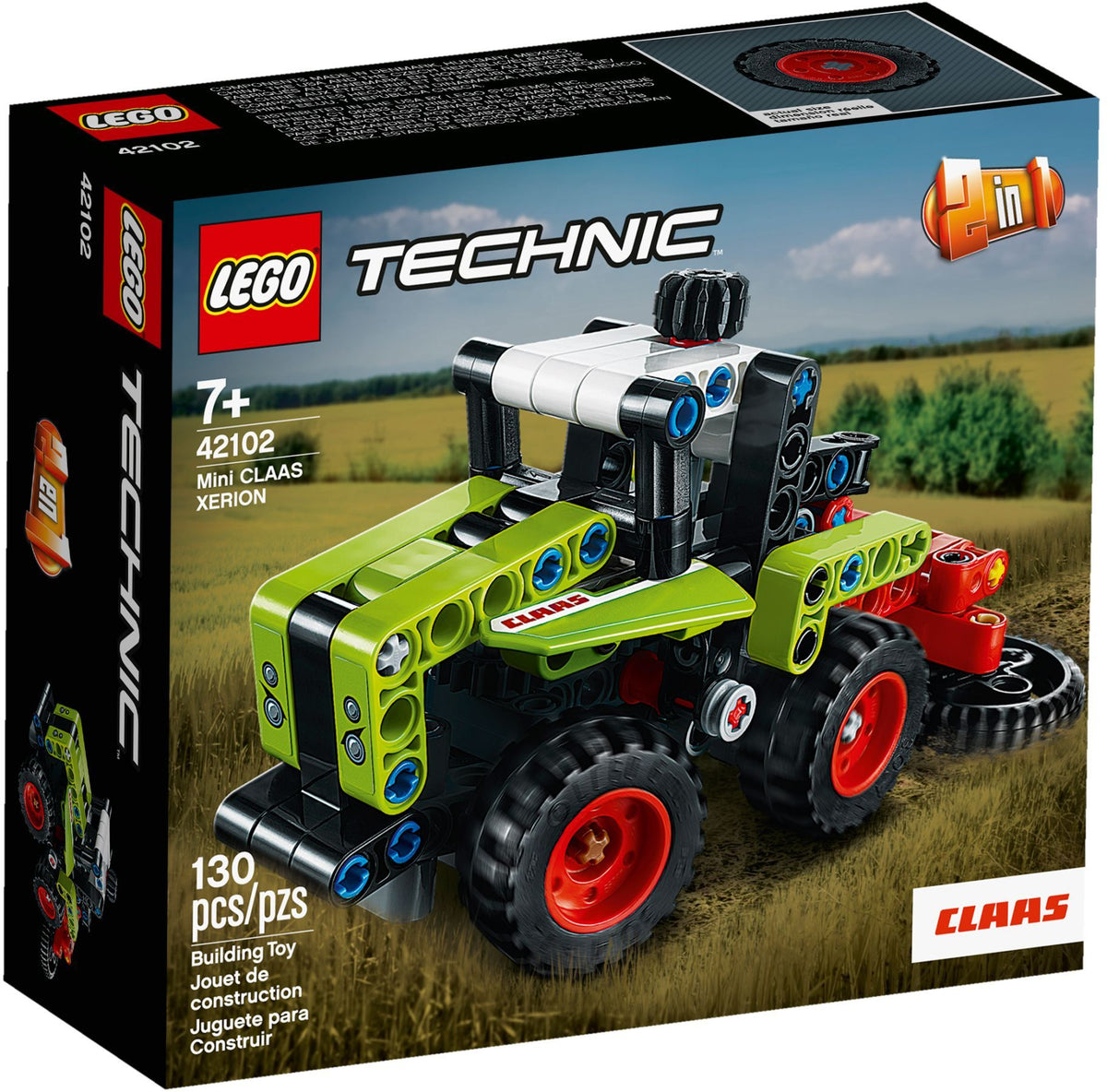 LEGO Technic 42102 Mini CLAAS XERION, doos