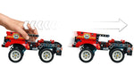LEGO Technic 42106 Truck en motor voor stuntshow, alternatief bouwwerk: pull-back-functie van de stadiontruck