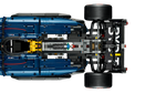 LEGO Technic 42206 Oracle Red Bull Racing RB20 F1 auto, bovenaanzicht zonder motorkap