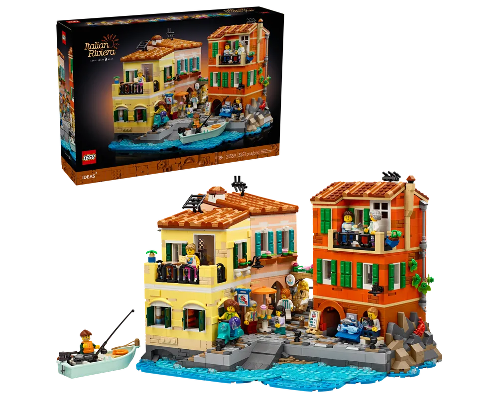 LEGO LEGO Ideas (CUUSOO) 21359 - Italian Riviera - Authentic LEGO Set Main Image