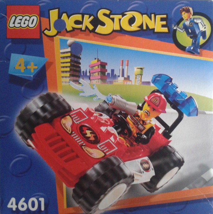 LEGO Jack Stone 4601 Fire Cruiser, box