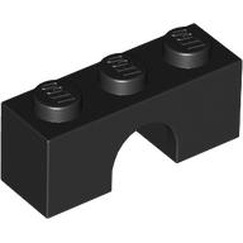 LEGO 4490 Arch 1 x 3 in Black - Authentic LEGO Part