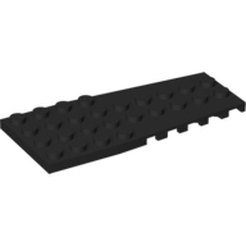 LEGO 14181 Wedge, Plate 4 x 9 with Stud Notches in Black - Authentic LEGO Part