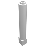 LEGO 43888 Support 1 x 1 x 6 Solid Pillar in White - Authentic LEGO Part