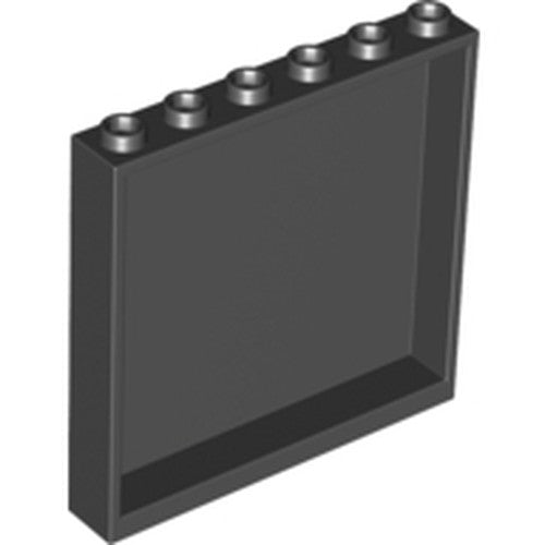 LEGO 59349 Panel 1 x 6 x 5 in Black - Authentic LEGO Part