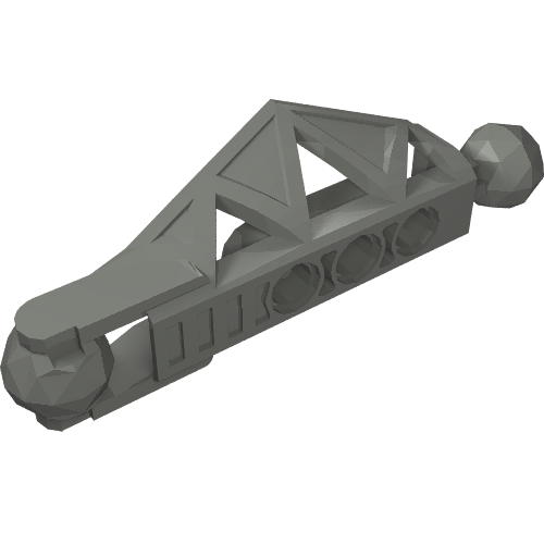 LEGO 45749 Bionicle Rahkshi Leg Lower Section in Dark Bluish Gray - Authentic LEGO Part