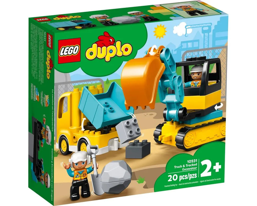 LEGO DUPLO 10931 - Truck & Tracked Excavator