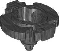 LEGO 5436 - Turntable 7 x 6 1/2 x 4 with Gear 16 Tooth Base (Ninjago Dragon Spinjitzu Spinner) - Image 1