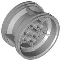 LEGO 56908 - Wheel 43.2mm D. x 26mm Technic Racing Small, 6 Pin Holes