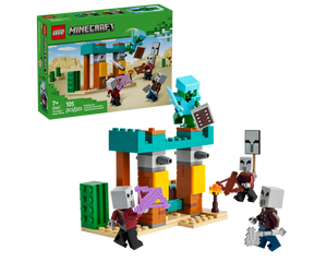 LEGO Minecraft 21267 - The Illager Desert Patrol - Authentic LEGO Set Main Image