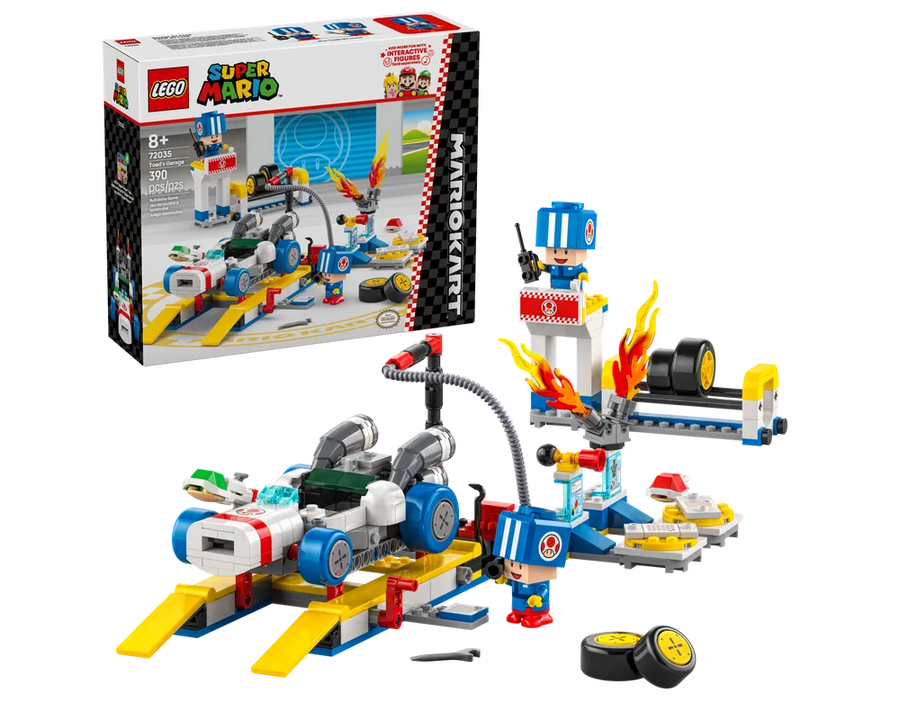 LEGO Super Mario 72035 - Toad's Garage - Authentic LEGO Set Main Image