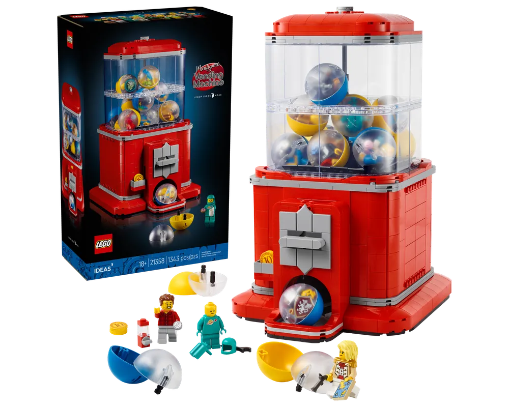 LEGO LEGO Ideas (CUUSOO) 21358 - Minifigure Vending Machine - Authentic LEGO Set Main Image