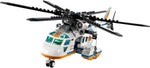 LEGO City 60013 Kustwacht Helikopter, vooraanzicht van de helikopter