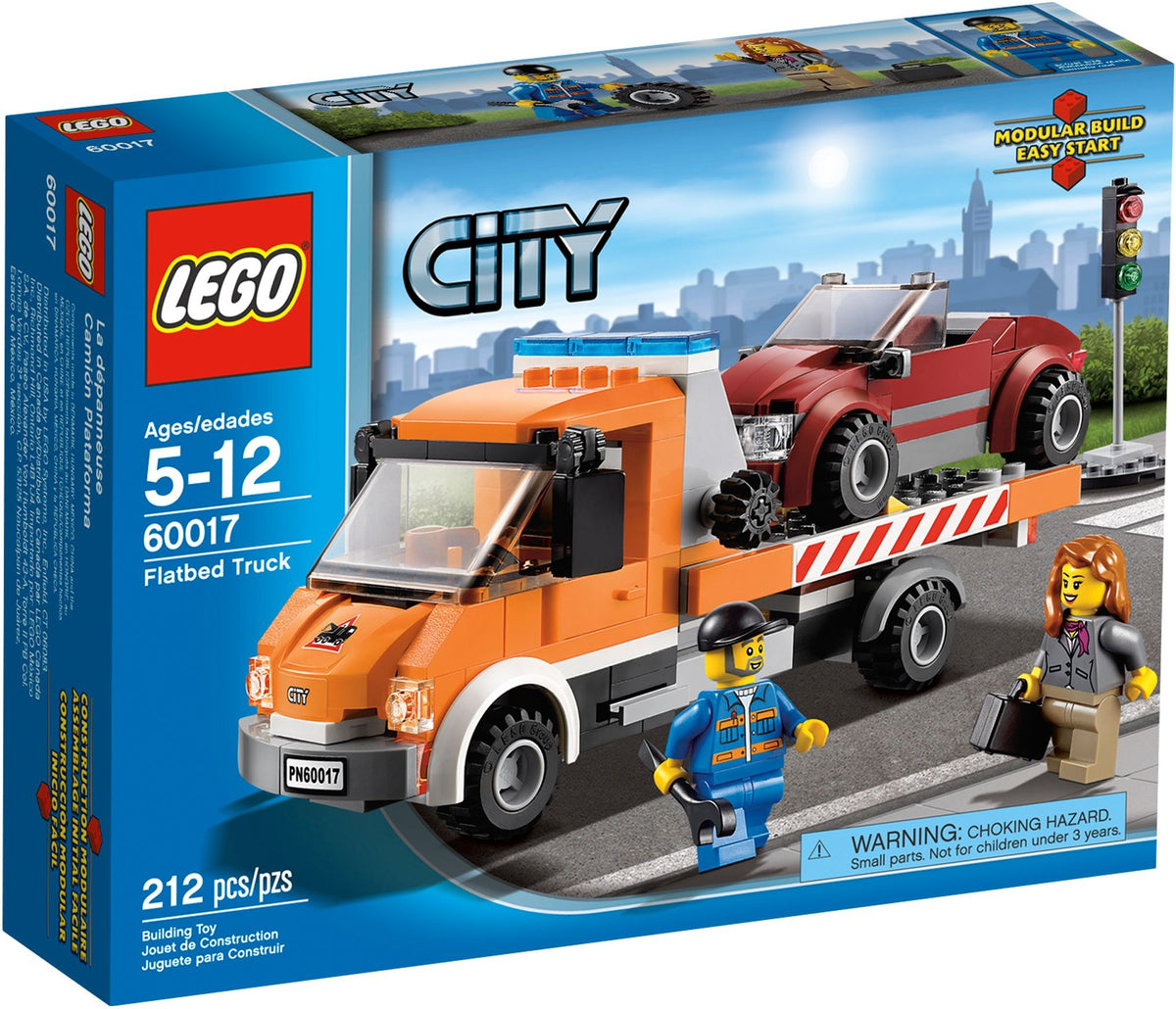 LEGO City 60017 Flatbed Truck, box