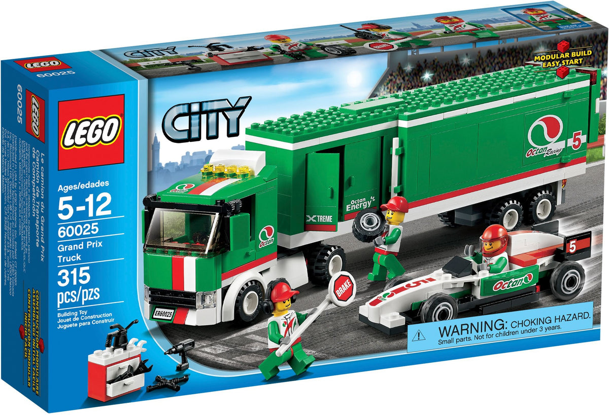LEGO City 60025 Grand Prix Truck, box