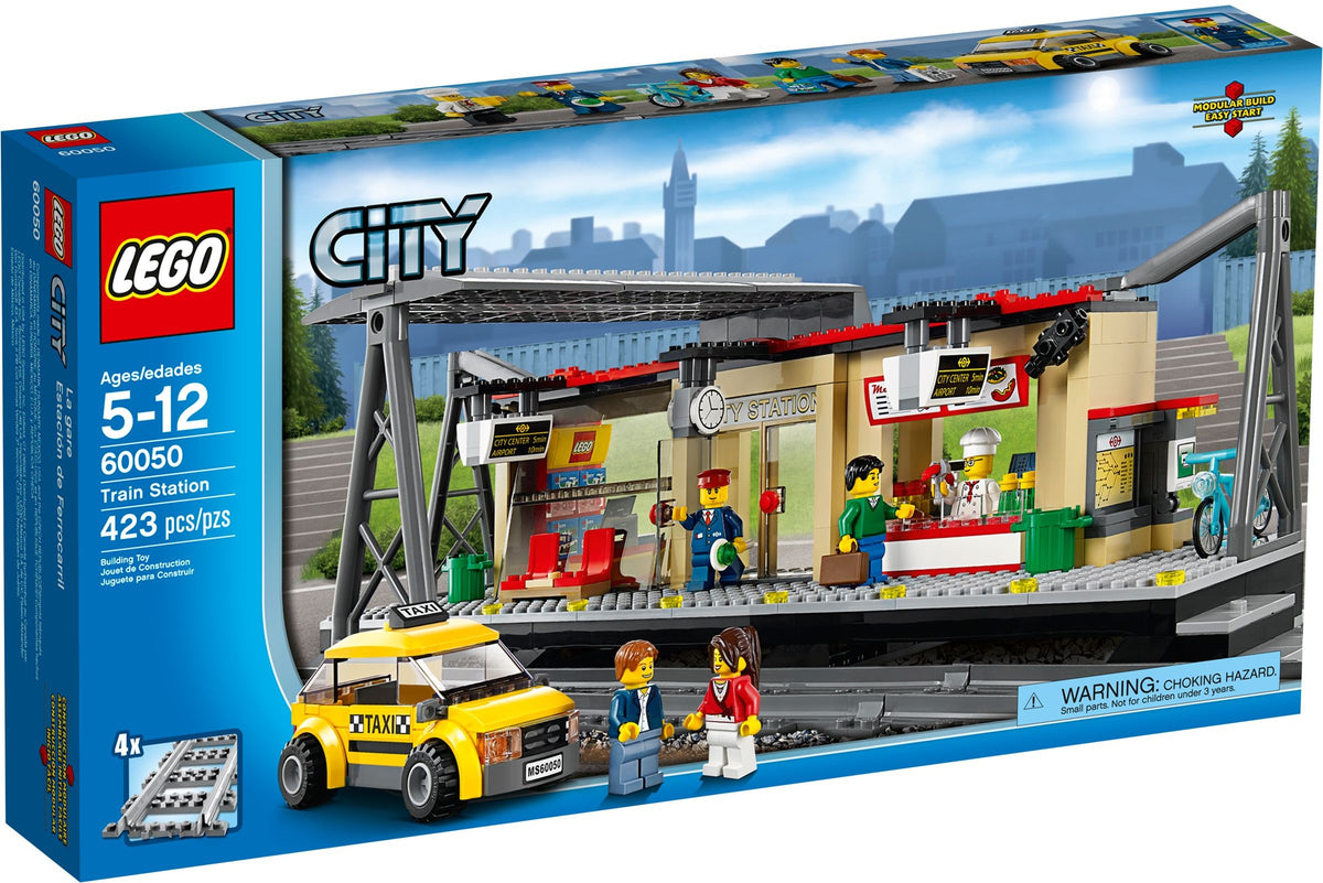 LEGO City 60050 Treinstation, doos