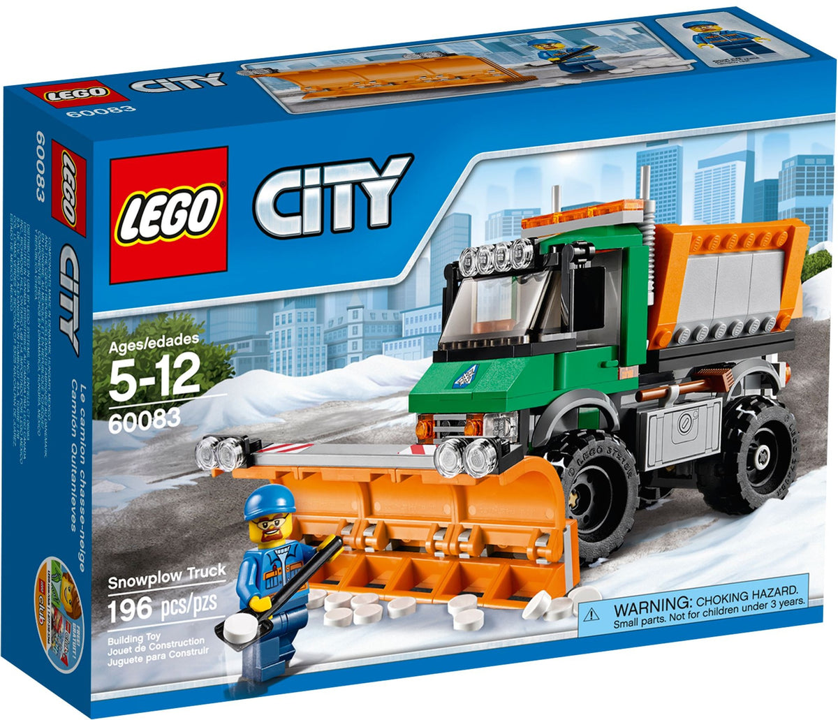 LEGO City 60083 Snowplow Truck, box