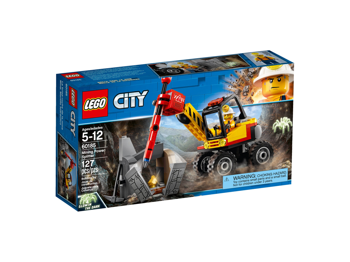 LEGO City 60185 Mining Power Splitter, box