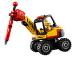 LEGO City 60185 Mining Power Splitter, power splitter with jackhammer
