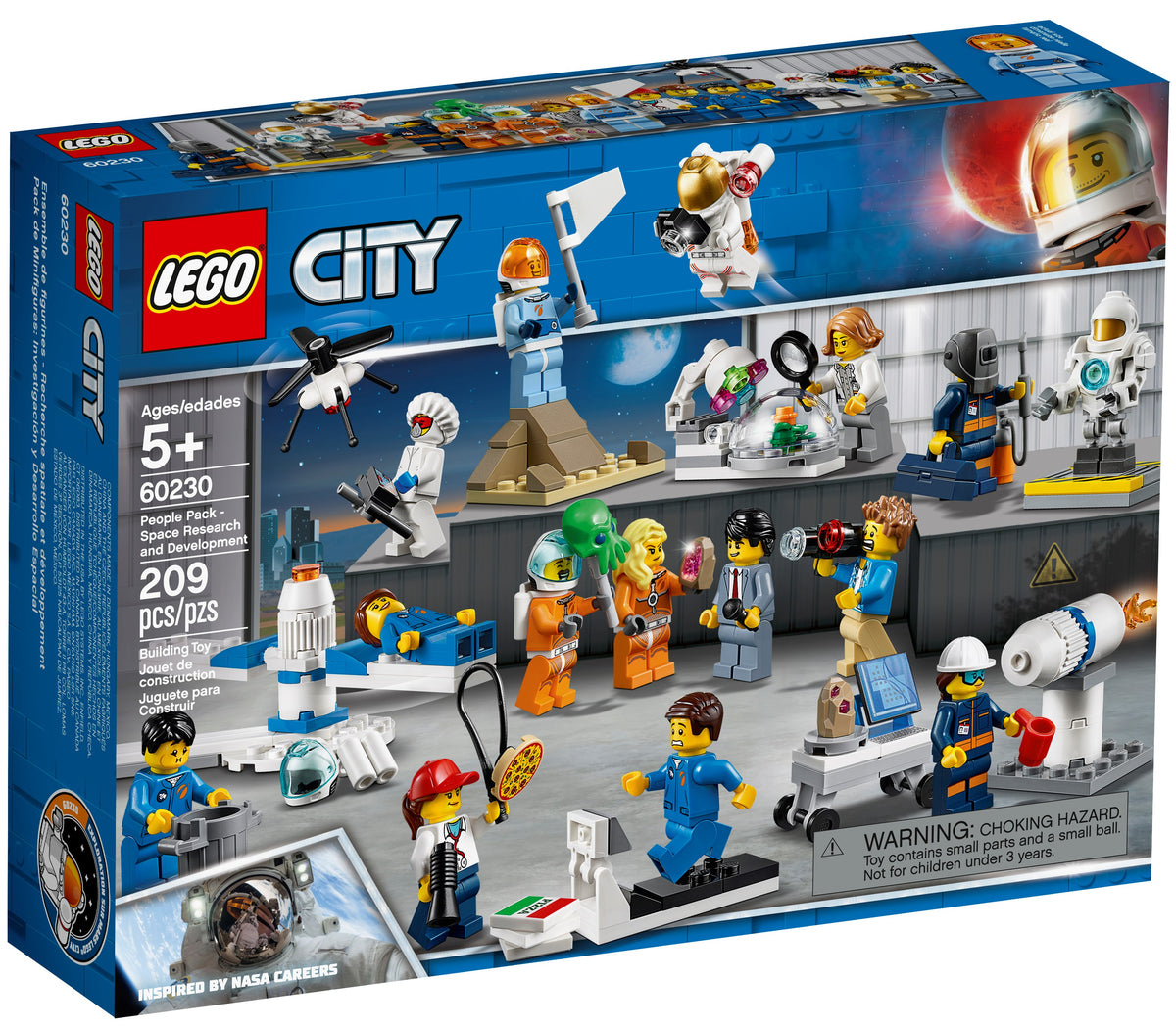 LEGO City 60230 People Pack - Space Research and Development, box
