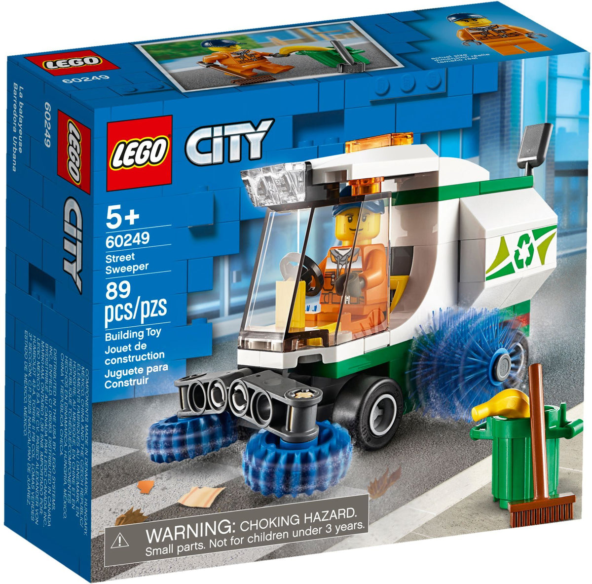 LEGO City 60249 Veegwagen, doos