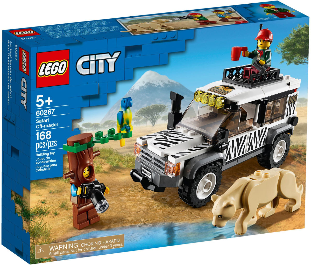 LEGO City 60267 Safari Off-roader, box