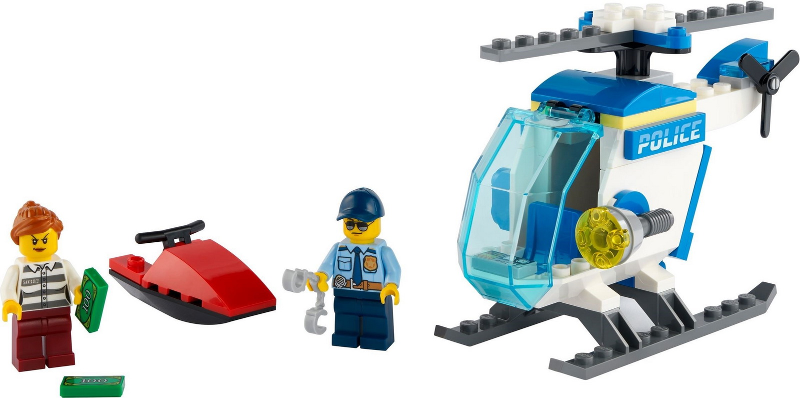 LEGO Town 60275 - Police Helicopter - Image 1