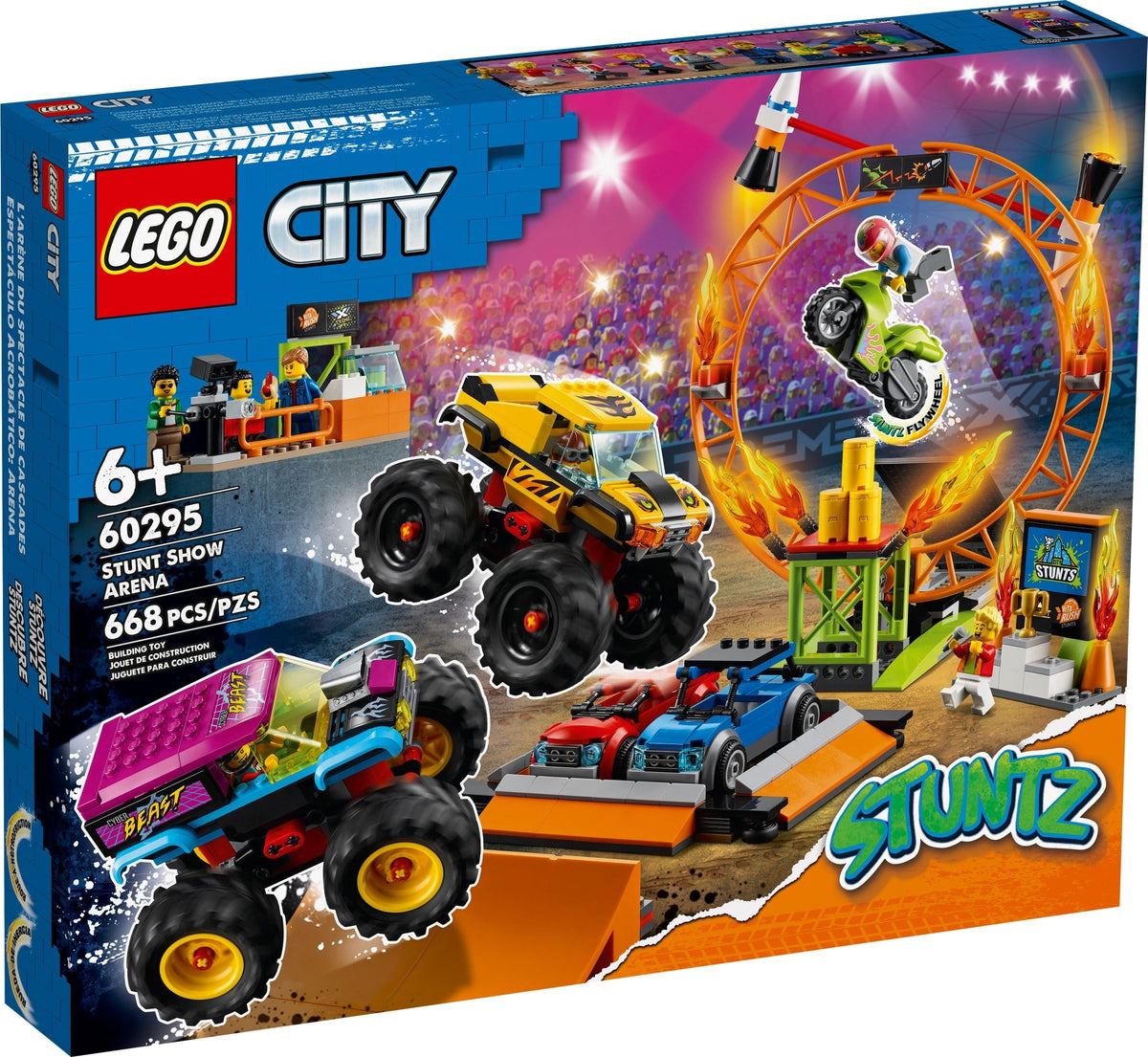 LEGO City 60295 Stunt Show Arena, doos