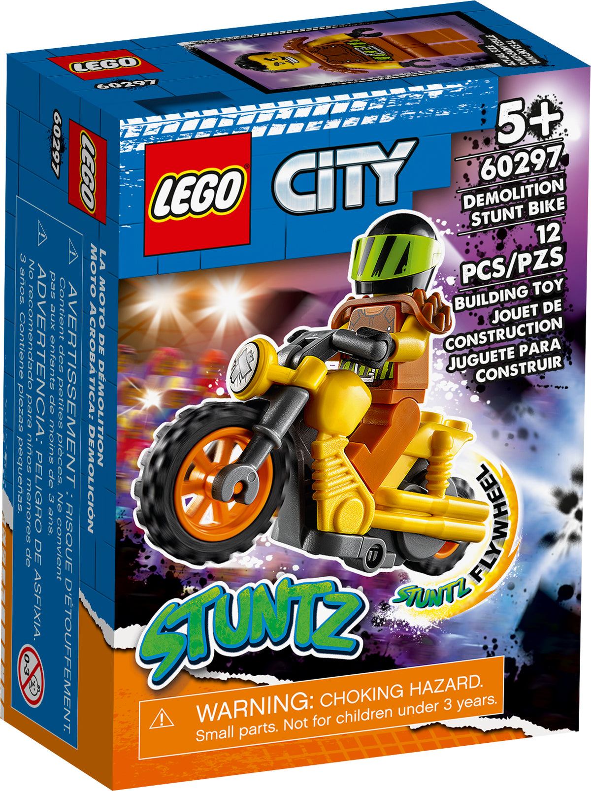 LEGO City 60297 Demolition Stunt Bike, box