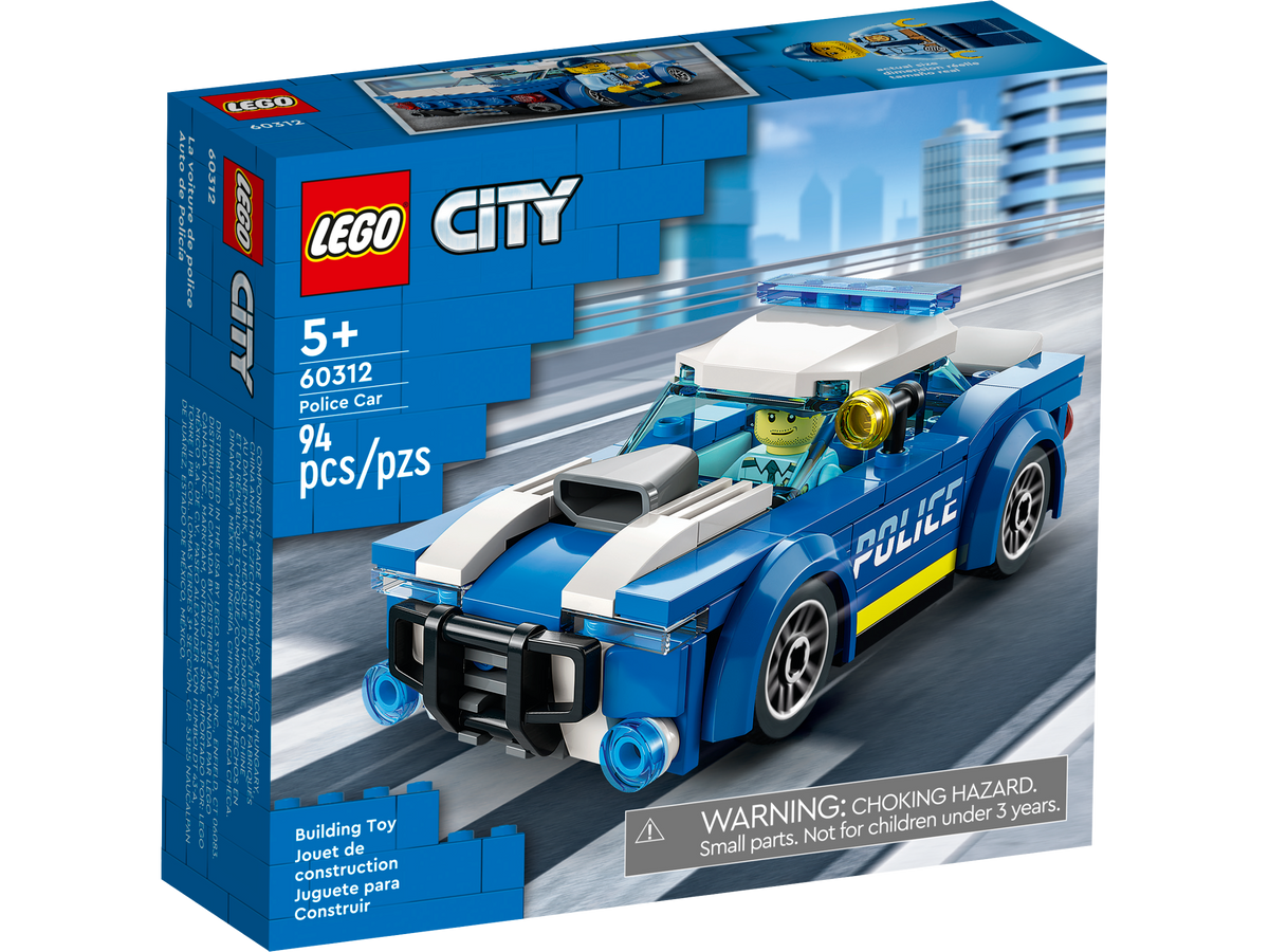 LEGO City 60312 Politiewagen, doos