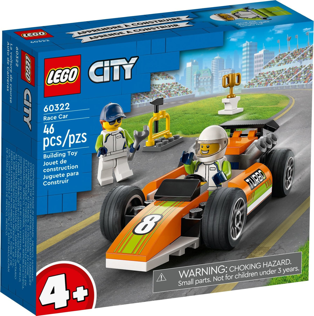 LEGO City 60322 Race Car, doos