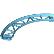 LEGO 25061 - Train, Track Roller Coaster Curve, 90 degrees