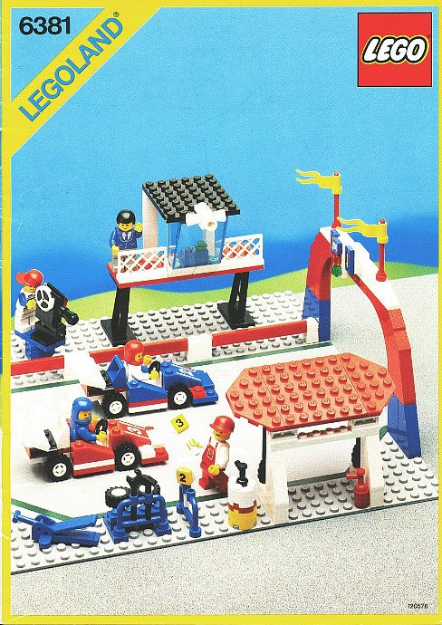 LEGO Town 6381 Motor Speedway, cover picture