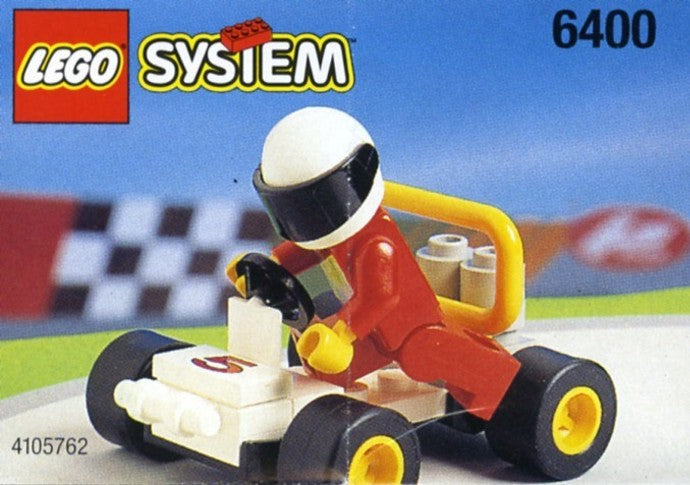LEGO City 6400 Go-Kart, box
