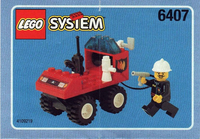 LEGO Town 6407 Fire Chief, box