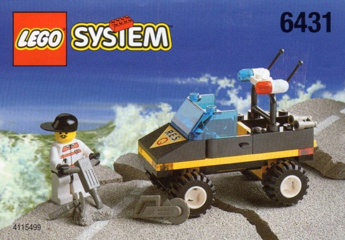 LEGO Town 6431 Road Rescue, cover of the building instructions