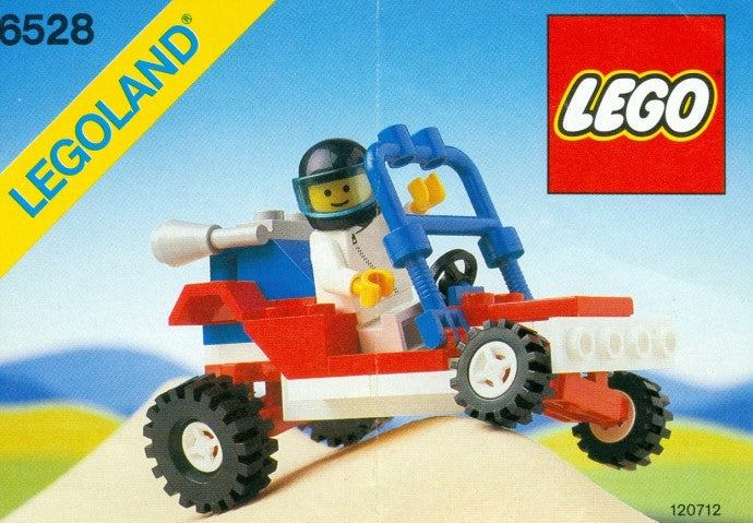 LEGO Town 6528 Sand Storm Racer, building instructions cover