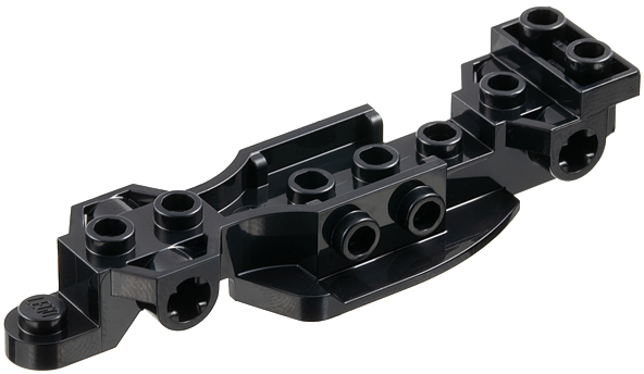 LEGO 6667 - Vehicle, Base 3 x 9 x 1 1/3 Formula 1 Race Car Base with Axle Holes - Image 1