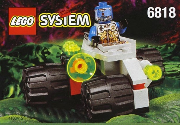 LEGO Space 6818 Cyborg Scout, voorkant van de bouwinstructie