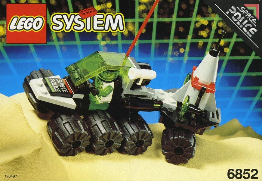LEGO Space 6852 Sonar Security, voorkant van de bouwinstructie