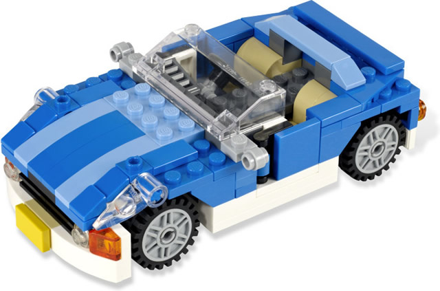 LEGO Creator 6913 - Blue Roadster - Image 1