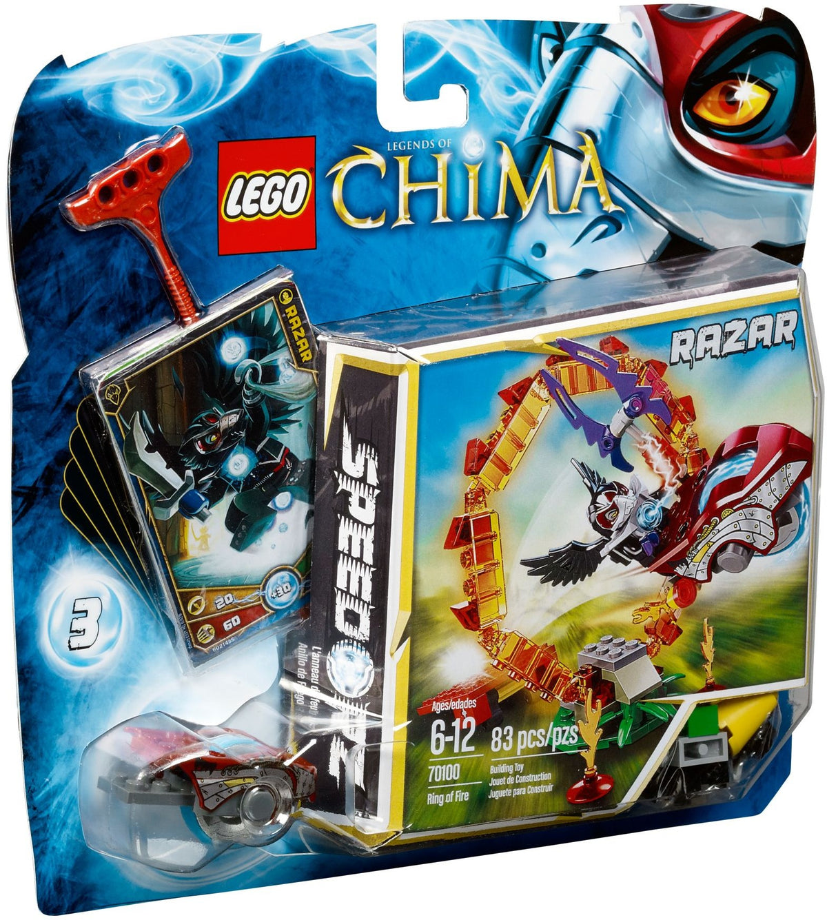 LEGO Legends of Chima 70100 Ring of Fire, packaging
