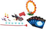 LEGO Legends of Chima 70100 Ring of Fire, all contents: Razar on his Speedor, ring, ramp, CHI and game cards