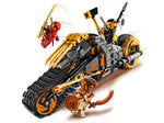 LEGO NINJAGO 70672 Cole's Dirt Bike, Cole on the dirt bike