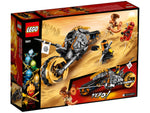 LEGO NINJAGO 70672 Cole's Dirt Bike, back of the box